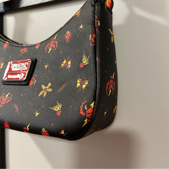 Stranger Things Hellfire Club Crossbody Bag Loungefly - Missing Tag - Picture 2 of 9